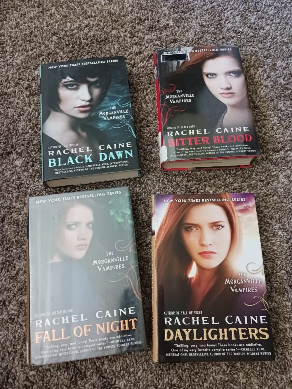Rachel Caine's Morganville Vampires books 12-15